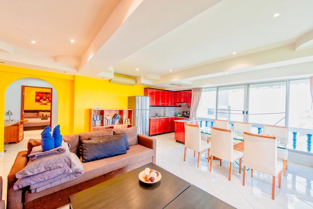 Ruamchok Ocean View Daire Pattaya Oda fotoğraf