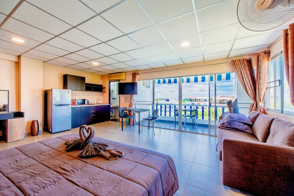 Ruamchok Ocean View Daire Pattaya Dış mekan fotoğraf